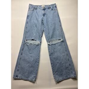 Pacific Sunwear (PacSun) Women's Low Rise Baggy Blue Jeans - Size 26 (29x31)
